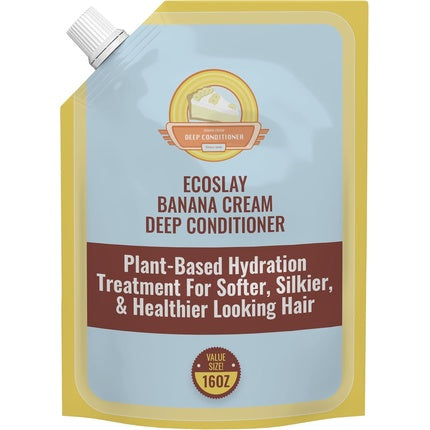 Condiționator Ecoslay cu aromă de banană, 473 ml