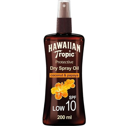 Ulei uscat spray protectie solara SPF 10, Hawaiian Tropic, 200ml