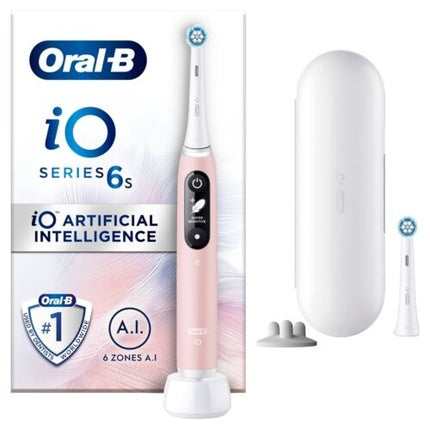 Periuță de dinți electrică, Oral-B, iO Series 6s, Pink Sand