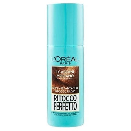 Spray retuș rădăcini, Ritocco Perfetto, Castaniu Mahon