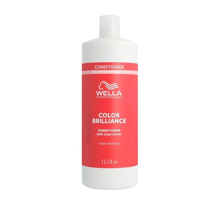 Balsam Wella Invigo Color Brilliance pentru Par Subtire, 1L