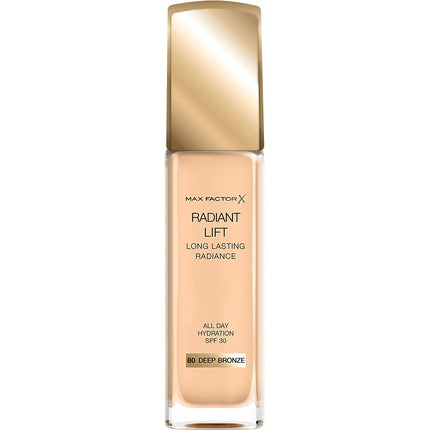 Fond de ten Max Factor Radiant Lift, SPF 30, 80 Deep Bronze