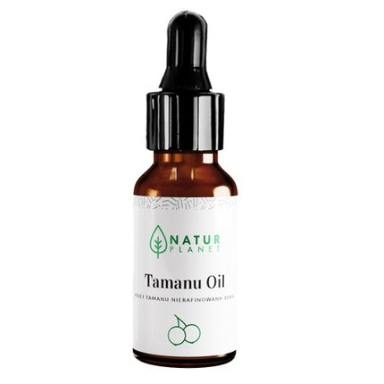 Ulei Tamanu Natur Planet 30ml, sticlă amber, dozator picurator