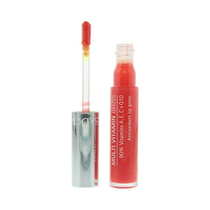 Lip Gloss Isadora Multi Vitamin 37 Fruit Cocktail, Culoare portocalie, Capacitate 7 ml
