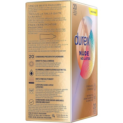 Prezervative, Durex, transparente, 20 bucati