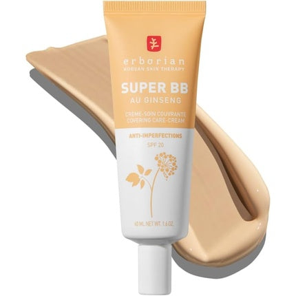 BB Cream, Erborian, Super cu Ginseng SPF 20 Nude 40ml