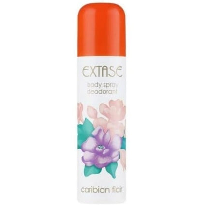 Extase Caribbean Flair Deodorant Spray, Alb, Portocaliu