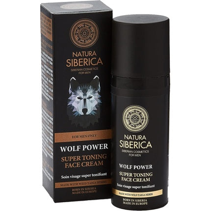 Cremă față, Natura Siberica, Wolf Power, bărbați, 50ml