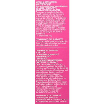 Cremă de corp, Zeta, Paraf, 100ml, alb