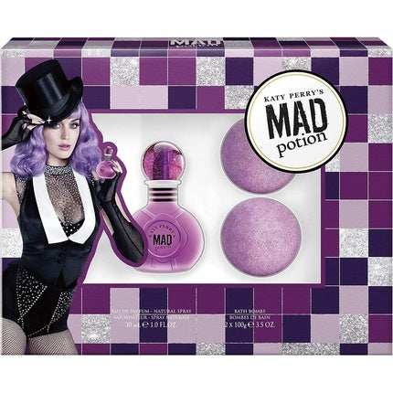 Set cadou parfum, Katy Perry, Mad Potion, 30 ml