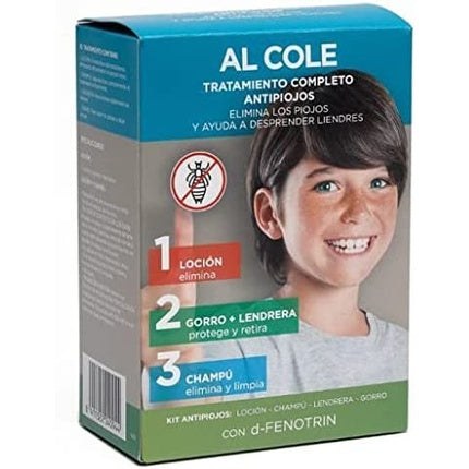 Kit Anti-pediculoză ALCOLA AL COLE, 30 zile, cu d-fenotrin