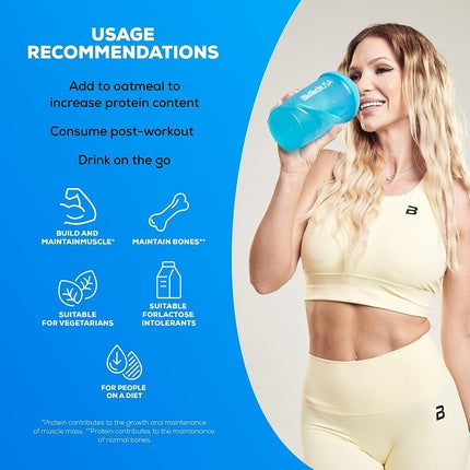 Proteină izolată BioTechUSA Iso Whey Zero, 500g, vanilie