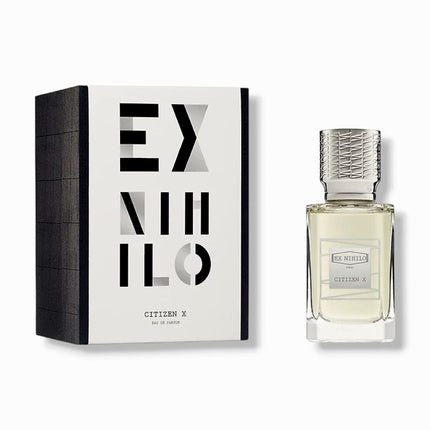 Ex Nihilo Citizen X Eau de Parfum, 50ml, flacon transparent cu capac argintiu