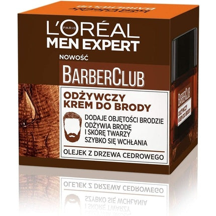 Crema Față L'Oréal Paris Men Expert Barber Club, 50ml, maro