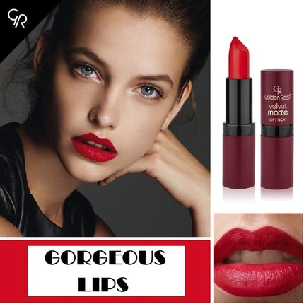 Ruj, Golden Rose, Velvet Matte, roșu
