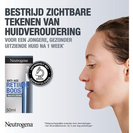 Cremă de noapte, Neutrogena, Retinol Boost, 50 ml