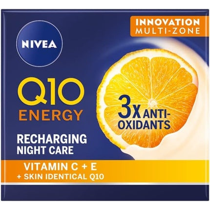 Cremă de față Nivea Q10 Energy, noapte, 50ml