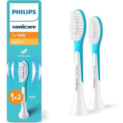 Perii de dinți Philips Sonicare For Kids, set de 2, alb-verzui