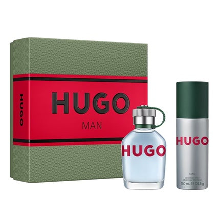 Set Parfum Hugo Man, 75ml EDT + Deodorant Spray 150ml