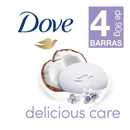 Săpun, Dove, Delicious Care, 4 bucăți