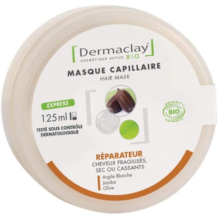 Mască de păr reparatoare Dermaclay, 125ml