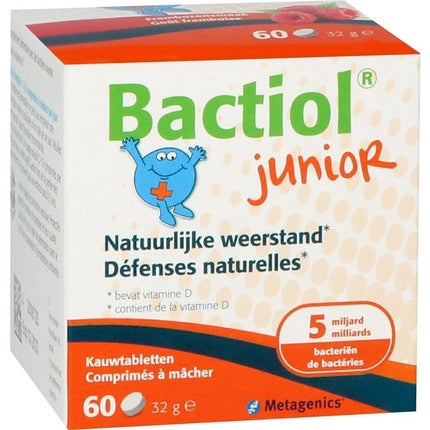 Tablete masticabile copii, Metagenics, Bactiol Junior, 60 buc