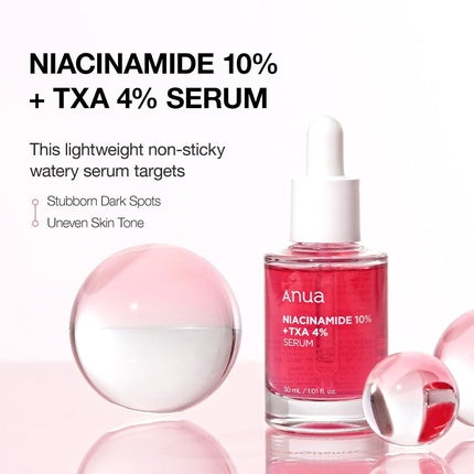 Serum, Anua, Niacinamide 10%, roz