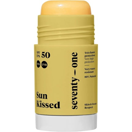 Protecție solară facială, Seventyone Percent, Sun Kissed SPF 50, Stick 40 g