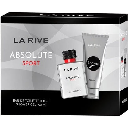 Set Parfum La Rive Absolute Sport pentru bărbați, Apa de toaletă 100ml și Gel de duș 100ml
