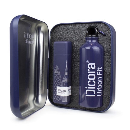 Eau De Toilette, Dicora Urbanfit, flacoane 100ml și 500ml, albastru