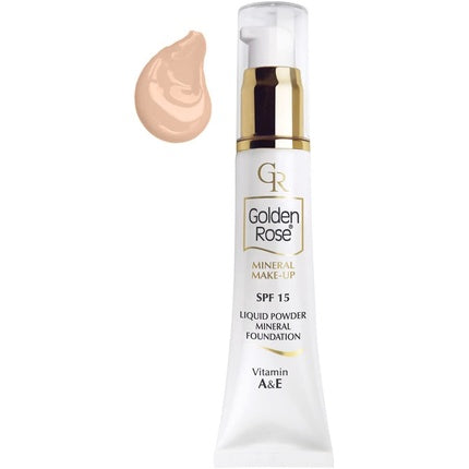 Fond de ten, Golden Rose, Liquid Powder Mineral, culoare deschisă