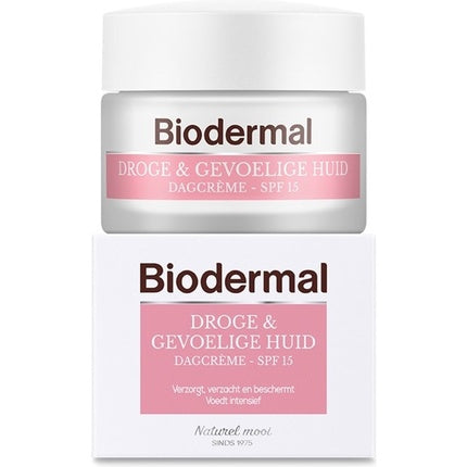 Cremă de Zi, Biodermal, Piele Uscată și Sensibilă, 50ml
