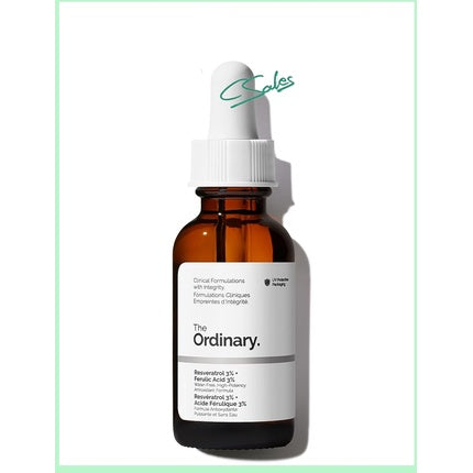 Ser antioxidant, The Ordinary, Resveratrol 3% + Acid Ferulic 3%, 30ml, maro