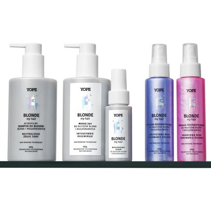 Ser regenerant păr, Yope, pentru păr blond și decolorat 50ml