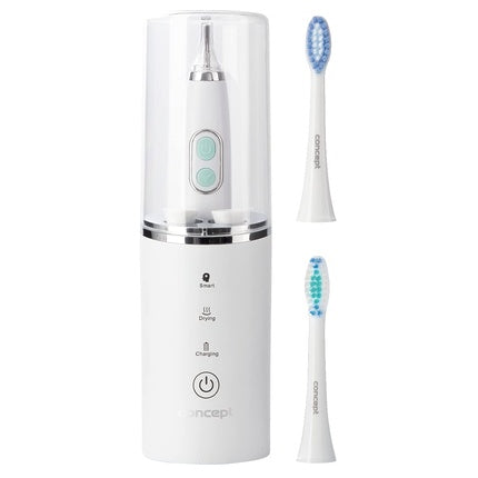 Periuță de dinți electrică, Concept, ZK4040, albă, cu sterilizator UV