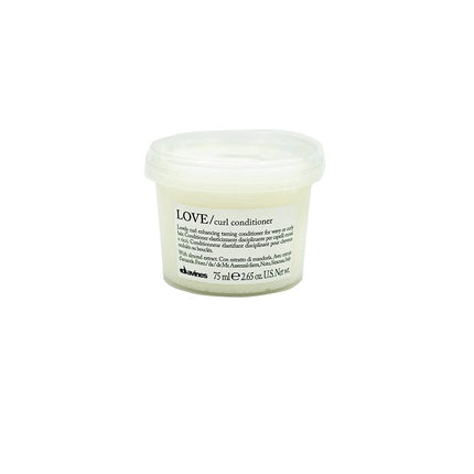 Condiționator Davines LOVE Curl pentru păr ondulat sau creț, cu extract de migdale, 75 ml