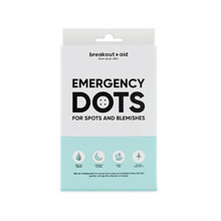 Patch-uri Acnee Breakout Aid Emergency Dots, 72 buc, pentru ten sensibil
