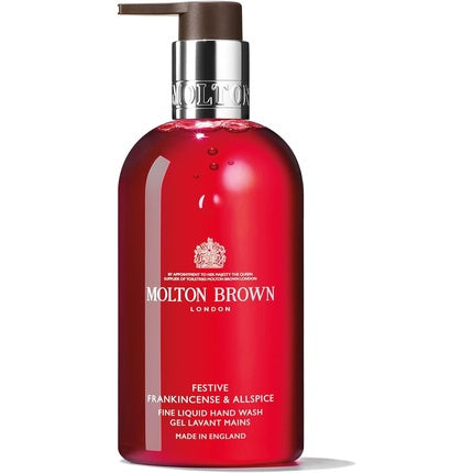 Cremă mâini, Molton Brown, Festive Frankincense & Allspice, roșu, 300ml