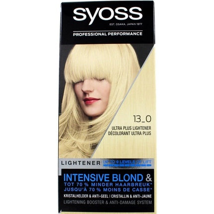 Vopsea de păr, Syoss, Ultra Plus Lightener, blond