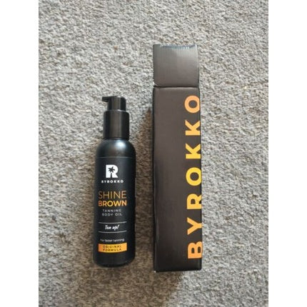 Ulei bronzant, Byrokko, Shine Brown, formulă originală, 150ml