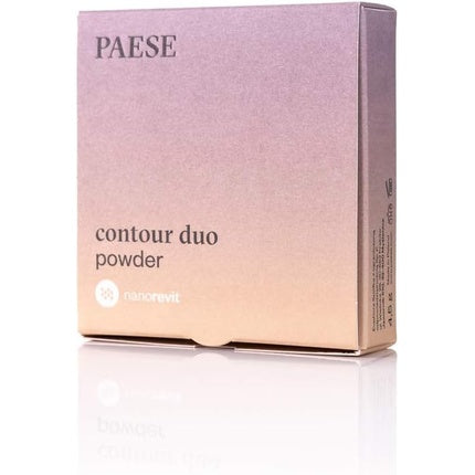 Pudră Duo Contur, Paese Cosmetics, Nanorevit, 4.5g