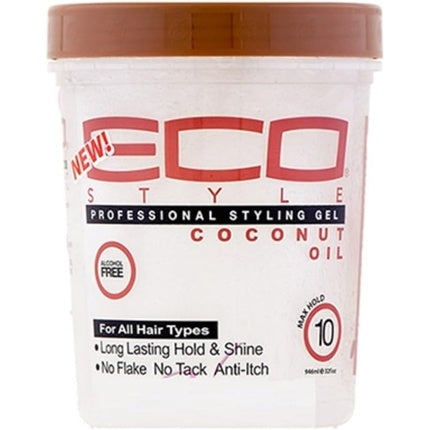 Gel de coafat, Eco Styler, cu nucă de cocos, 907g