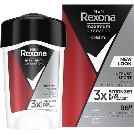 Rexona Men Deostick Max Pro Intense Sport, 97g, Alb/Negru/Roșu