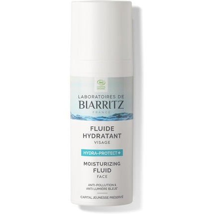 Fluid Facial Hidratant Hydra-Protect Organic, Laboratoires De Biarritz, 50ml