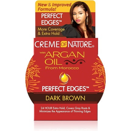 Gel fixare sprancene, Creme Of Nature, Argan Oil, 64g