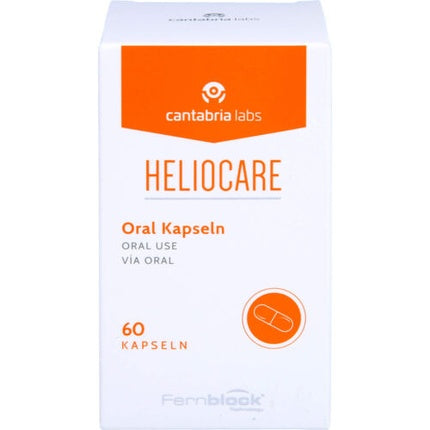 Supliment Vitaminic, Heliocare, capsule 60, portocaliu