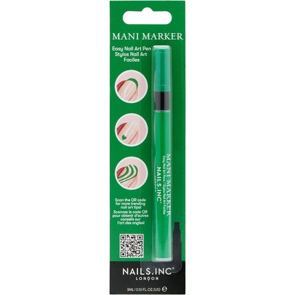 Marker unghii, Nails Inc, mani, verde