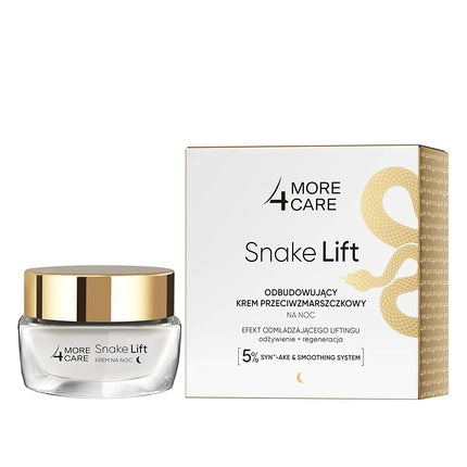 Cremă antirid, More4Care, Snake Lift, 50ml