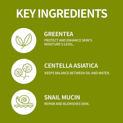 Emulsie Față Coxir Green Tea Clear 100ml Alb
