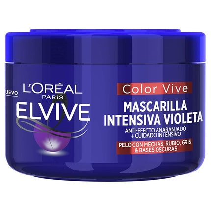 Masca Păr, L'Oréal Paris Elvive, Violet Intensiv, 250ml